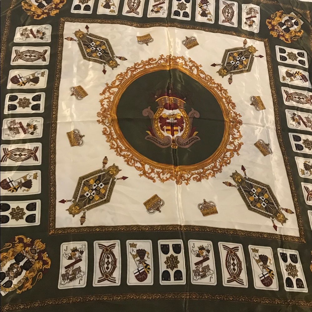 100% Silk Scarf. Says Hermes Paris